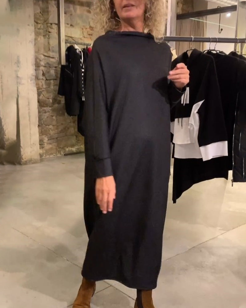 Casual Shift Bat-Ermet Kjole