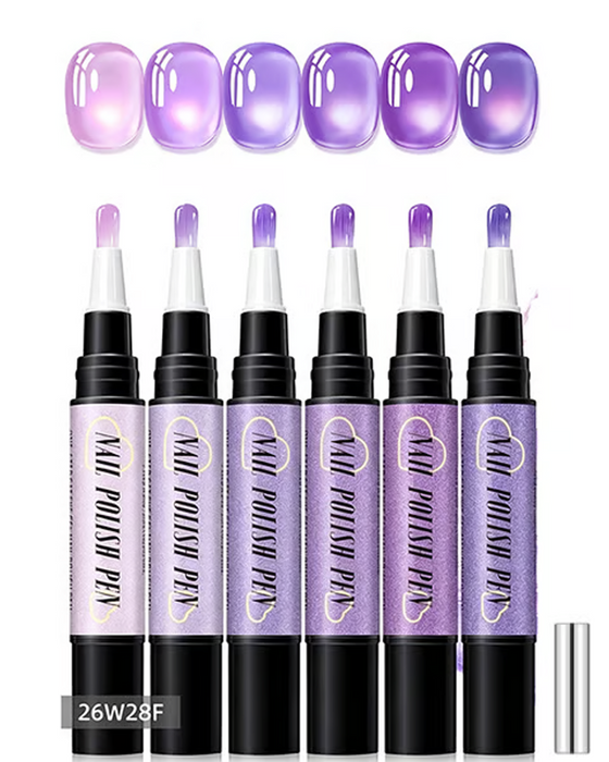 Cat Eye Gel Neglelakk Penne Sett