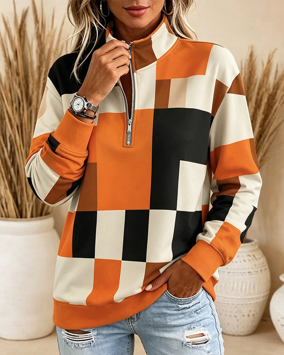 Sweatshirt Langermet Ståkrage