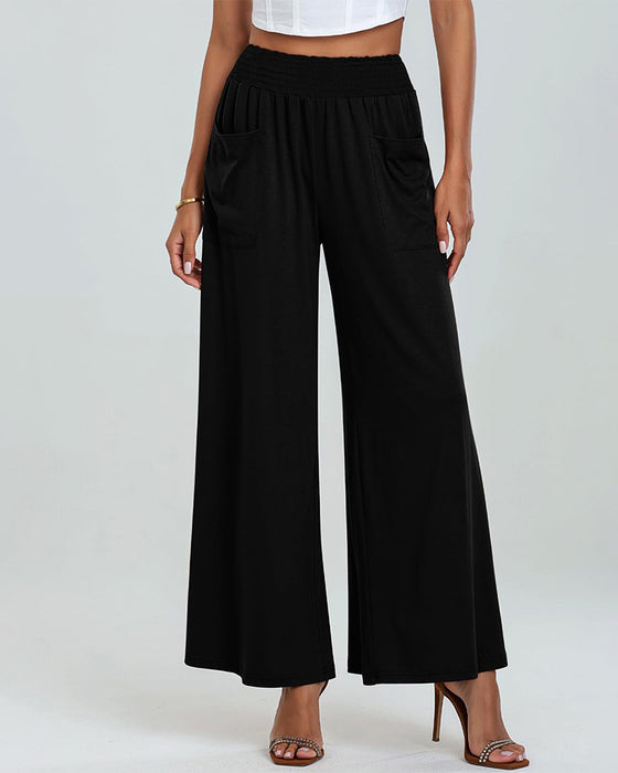 Bukser Lomme Elastisk Midje Bootcut