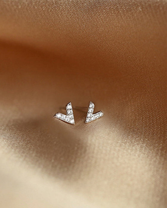 Sterling sølv stjerne øredobber