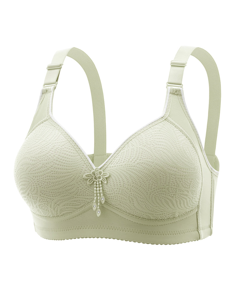 Sexy Blomstrete Bh Uten Bøyle