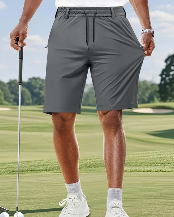Shorts Elastisk Midje Dragsnor Herre