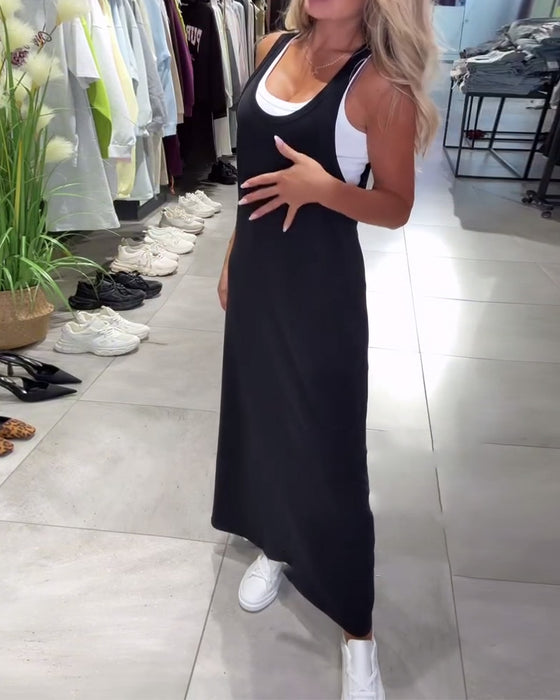 Kjole Slimmende Selger Casual