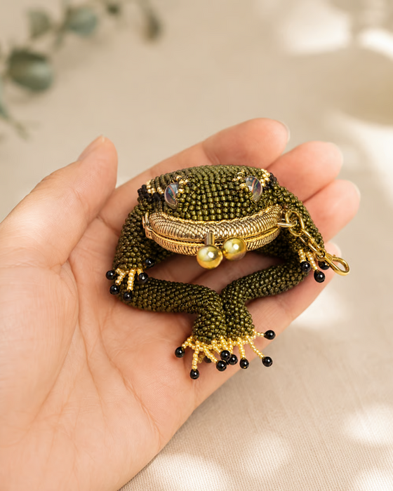 Sjarmerende Frog-myntpung