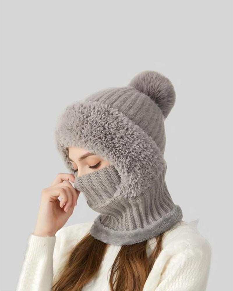 Damebeanie I Ensfarget Design Med Dusk