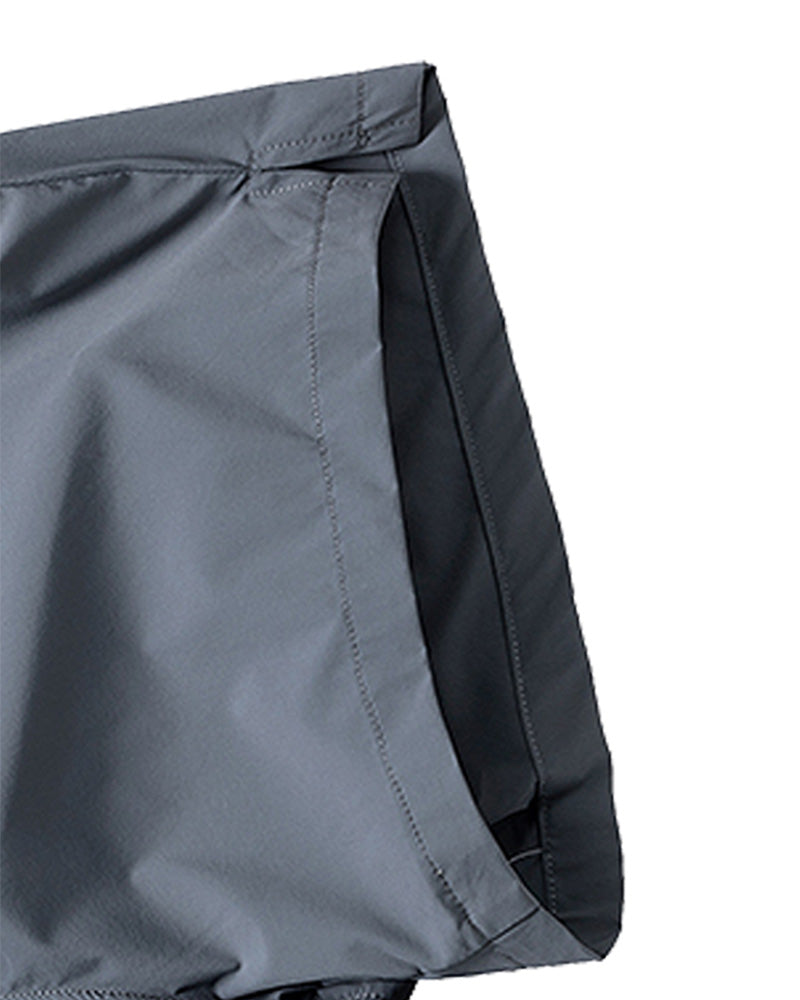 Shorts Menn Elastisk Midje Lomme Hurtigtørkende Is-Silke Sport