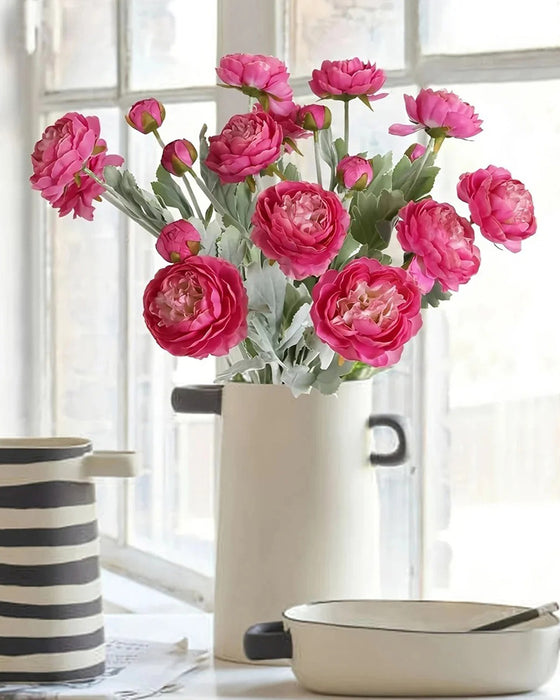 Kunstig Peonblomst - UV-bestandig, Vanntett, Vindtett