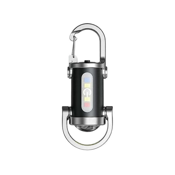 Oppladbar Mini Lommelykt Nøkkelring