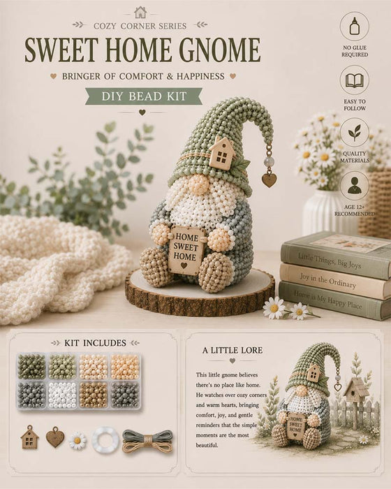 🔥 💕Koselig Nisse Diy Perlekit Samling – Samle Alle 7 Nisser
