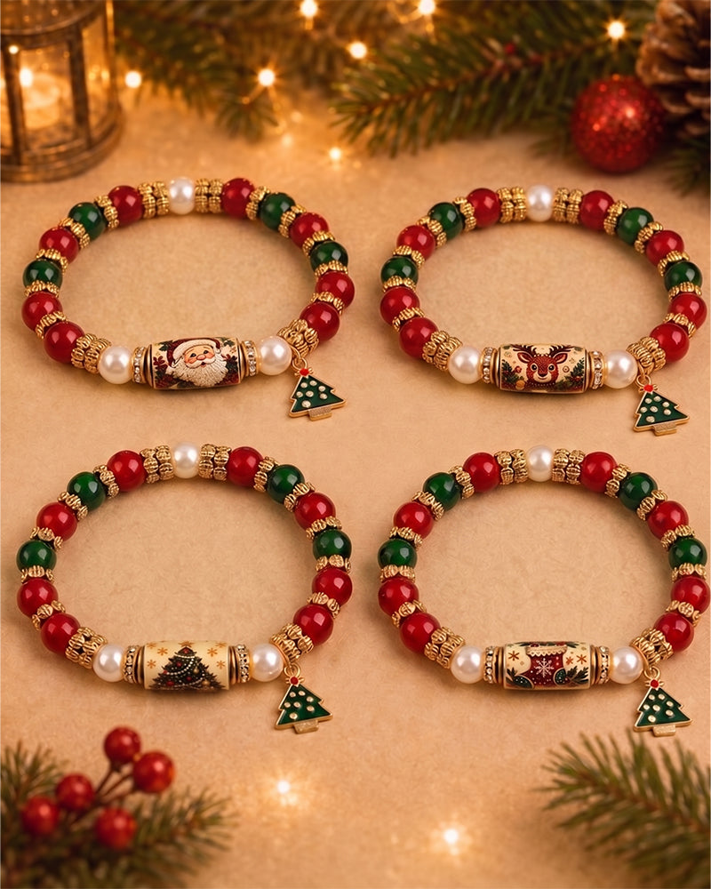 💥 Siste Dag 49% RABATT – 🎄 Christmas Magic Collection Armbånd — Limited Edition
