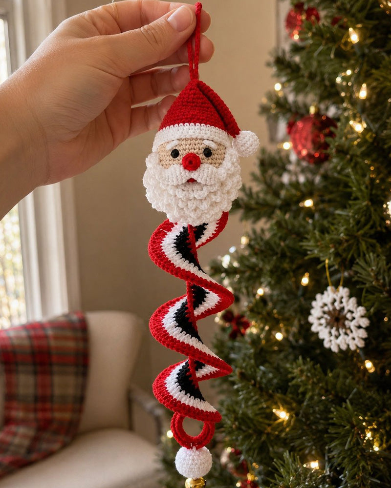 ☃️ DIY Kit Snømann I Spiral Hekling