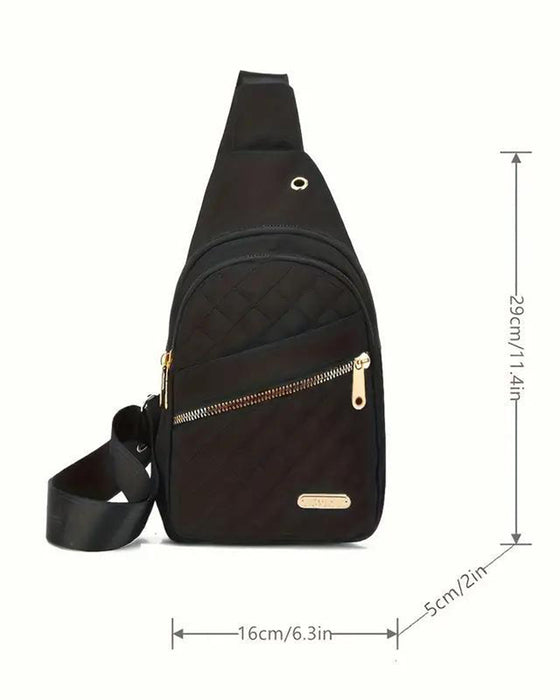Crossbody Liten Sling Ryggsekk Sling Veske For Kvinner Menn