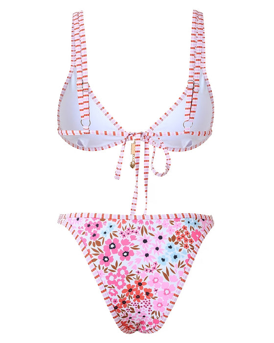 Bikini Sexy Blomstret