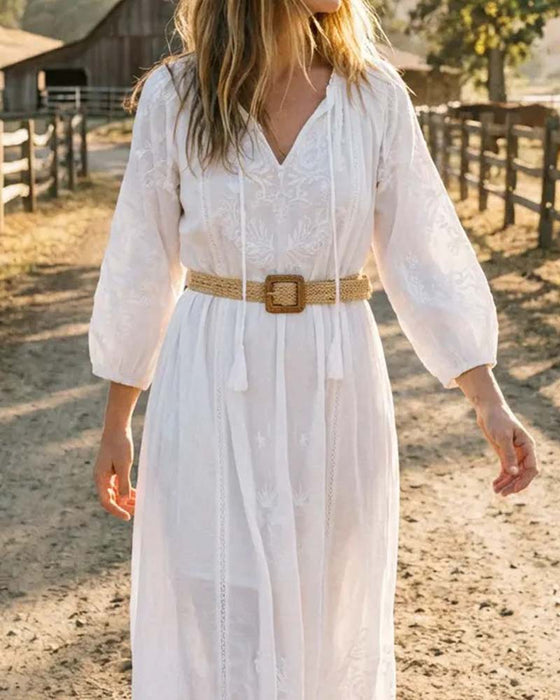 Belte Boho Stil Spenne Elastisk