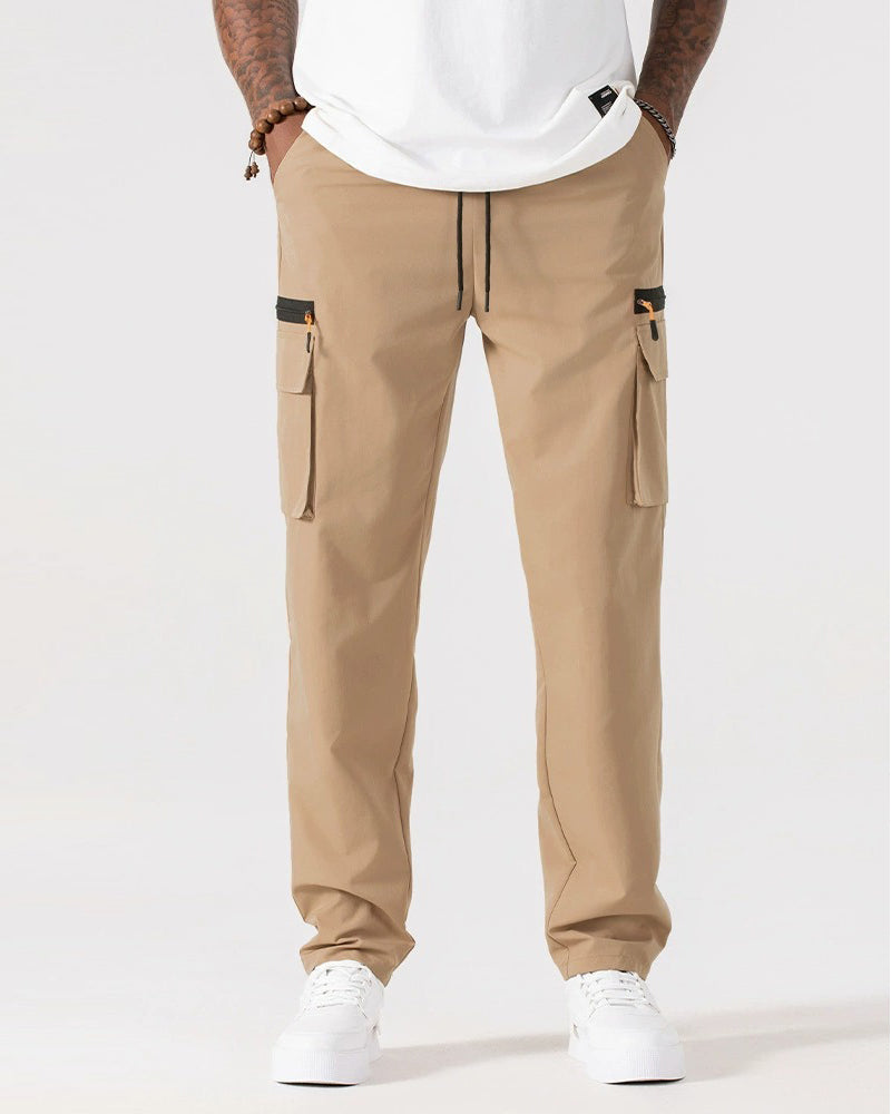 Bukser Løse Avslappede Flerlomme Cargo