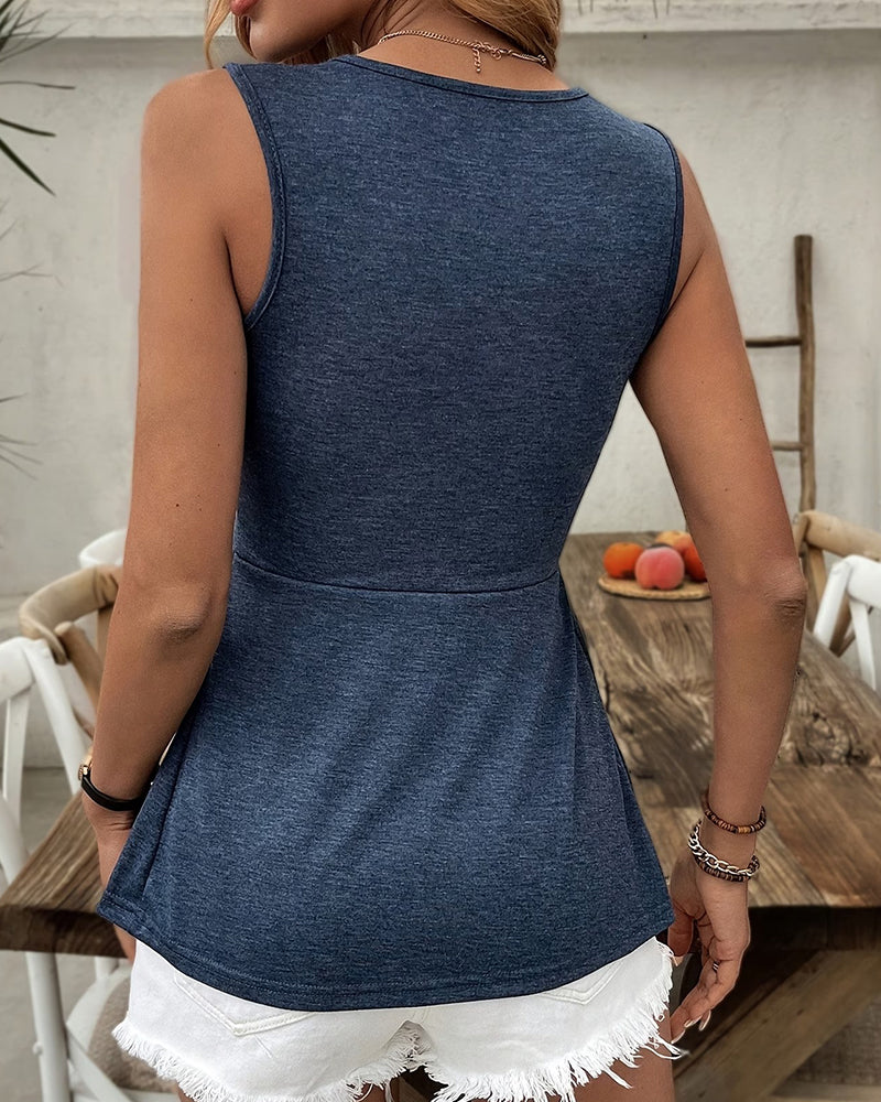 Tank Topp Twist V-Hals