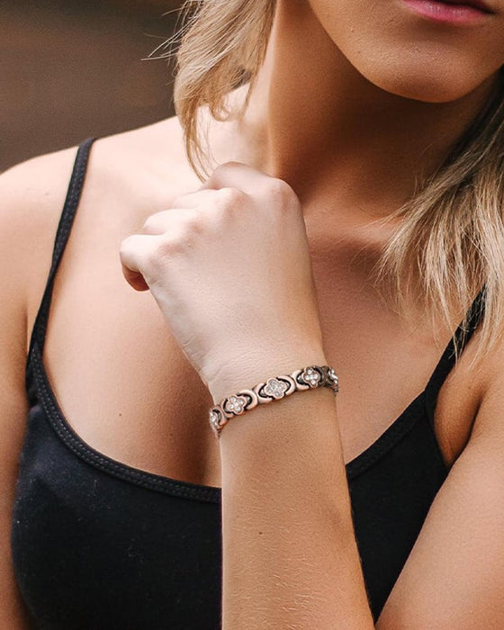 Kobberarmbånd Med Firkløver