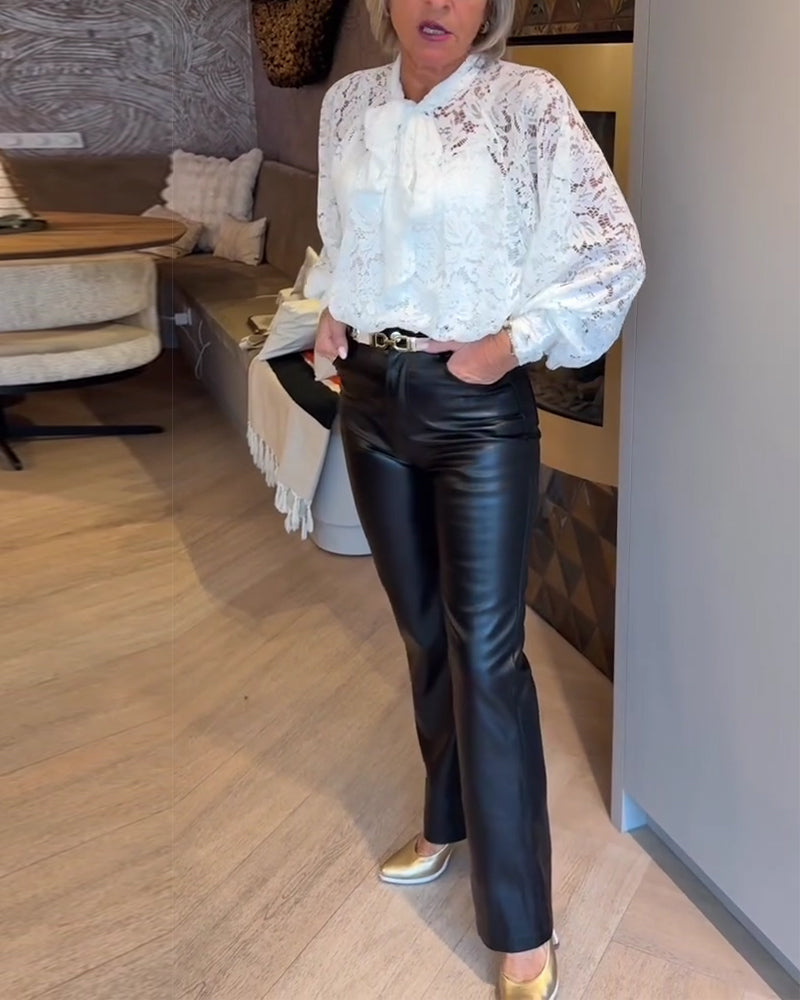 Bluse Bånddesign Knipling