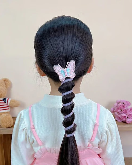 Sommerfugl Hårstrikker Med Telefonledning