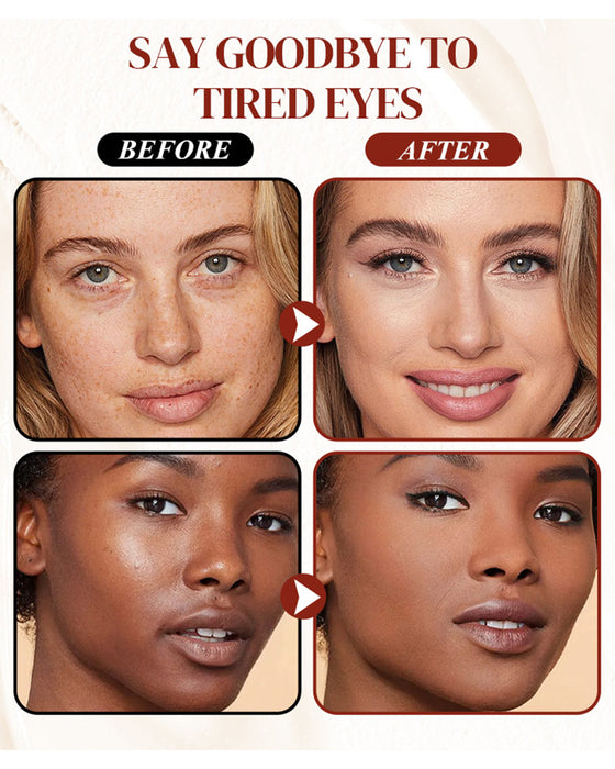 Underøyenkorrigeringsbørste Uten Concealer