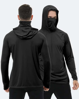 Herrer Hoodies Ventilert Rasktørkende Hoodie Sol