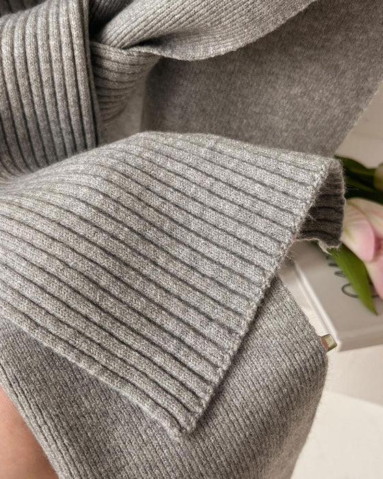 Sjal Skjerf Casual Allsidig Ensfarget For Kvinner