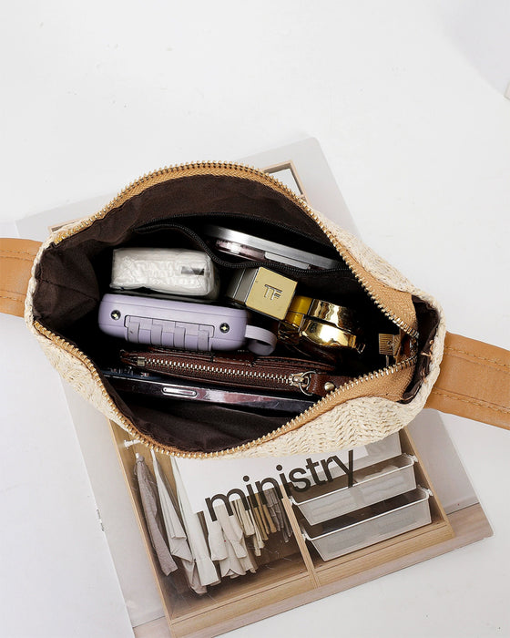 Stråflettet Matboksveske