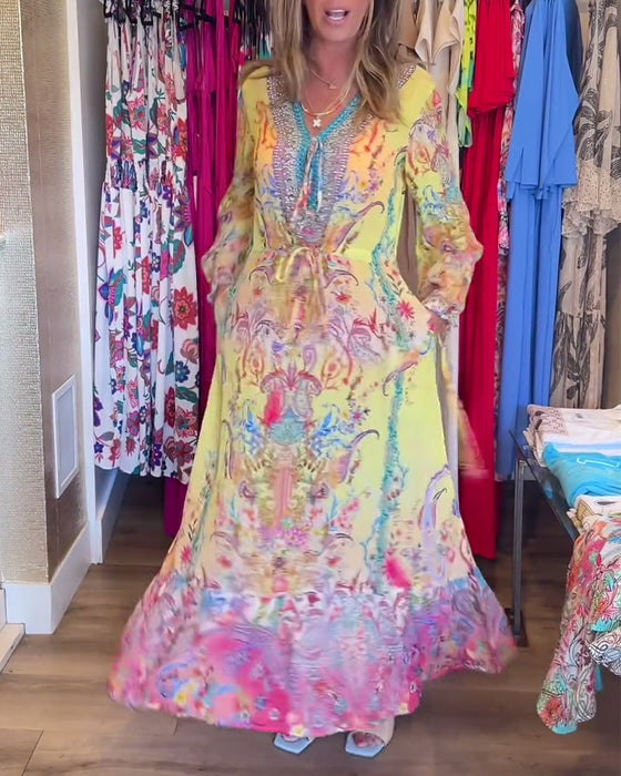 Feriekjole med lange ermer