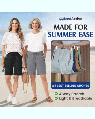 Shorts Elastisk Midje Snor Rasktørkende