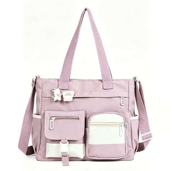 Veske Rommelig Canvas Tote Rom