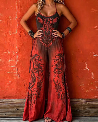 Jumpsuit Spagettistropp Gradient Totem Brei Ben