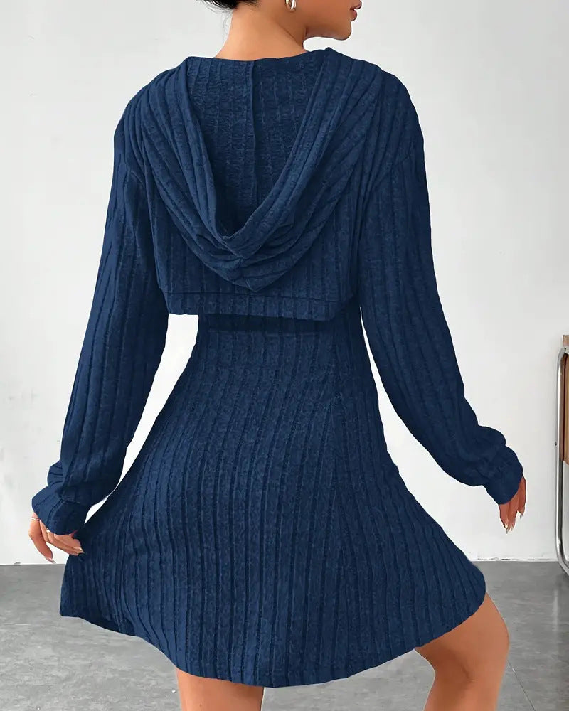 Sett Hetting Topp Tank Kjole To Del