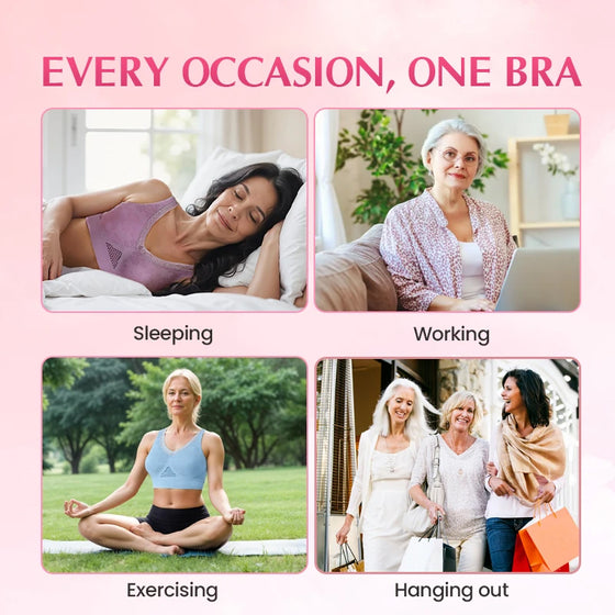 Ren Bomulls-Bh Uten Knapper – Komfortabel Med Løft Og Form