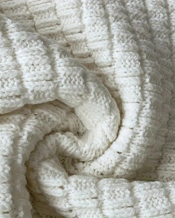 Kåpe Langermet Blonderpanel Genser