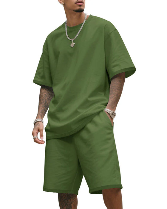 Sett Kort Erme Shorts To Del