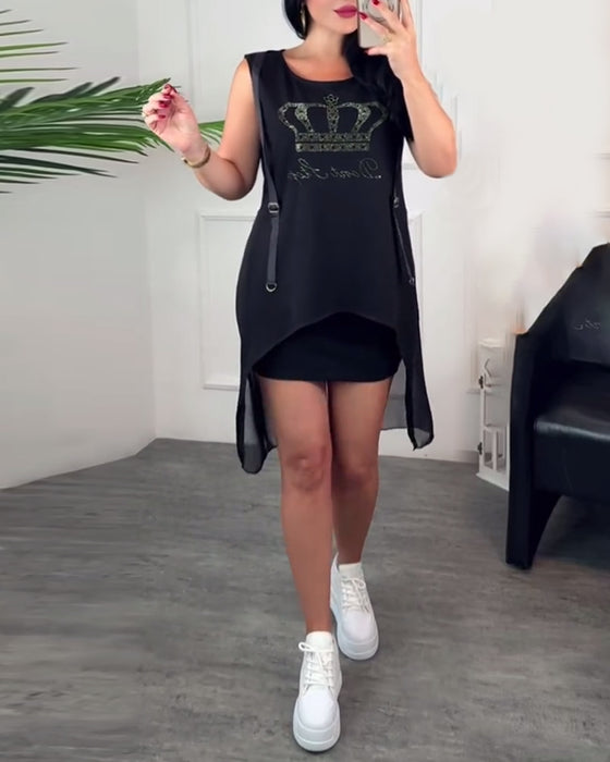 Bluse Slim Fit Street Style