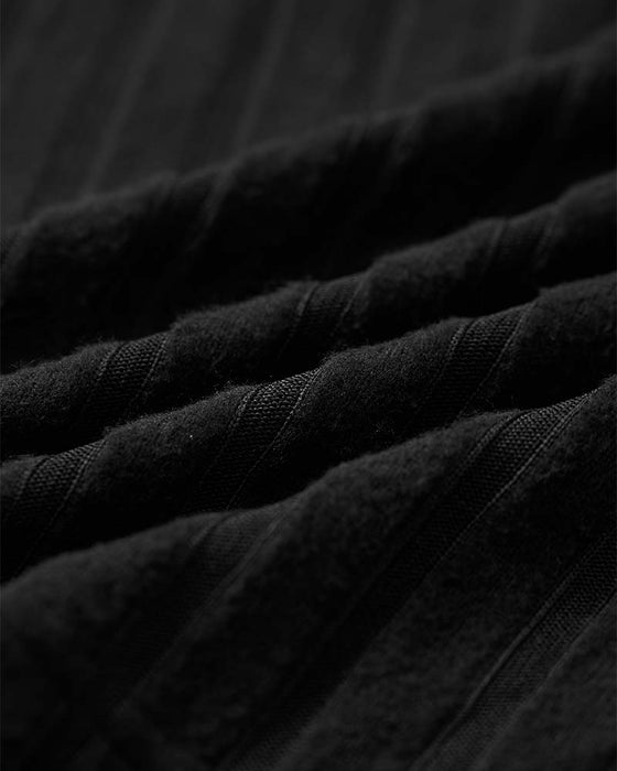 Bluse Med V-Hals Og Lange Ermer