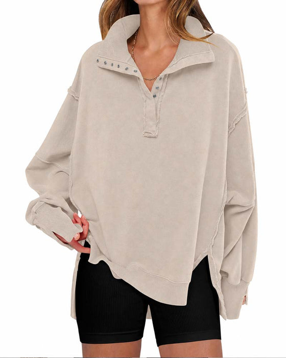 Sweatshirt Enfarget Langermet