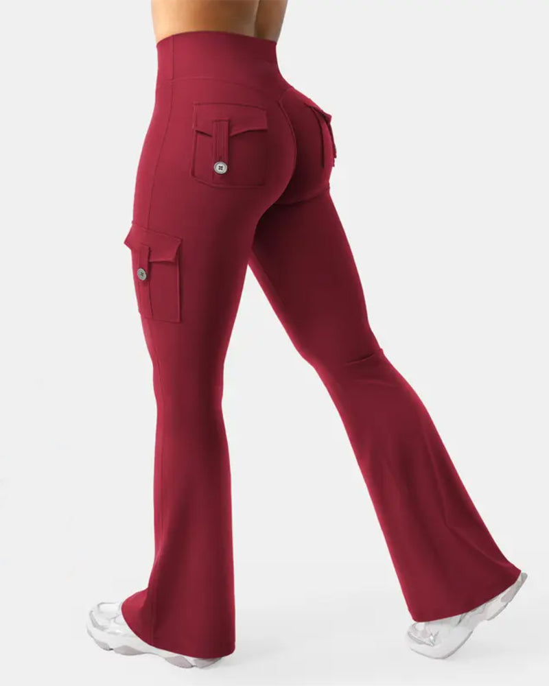 Leggings Utsvingte Arbeidsklær Yoga
