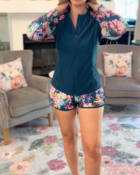 Tankinisett Solkrem Tre Deler