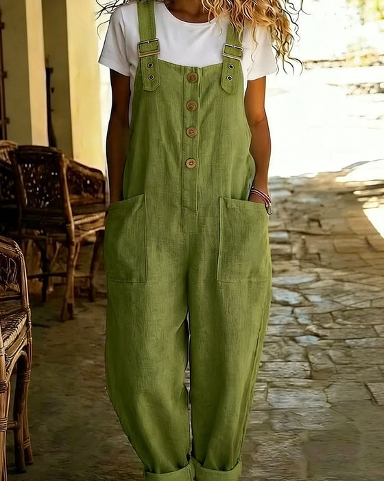 Jumpsuit Avslappet Justerbar
