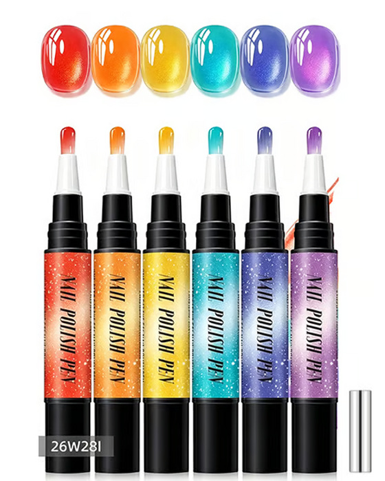Cat Eye Gel Neglelakk Penne Sett