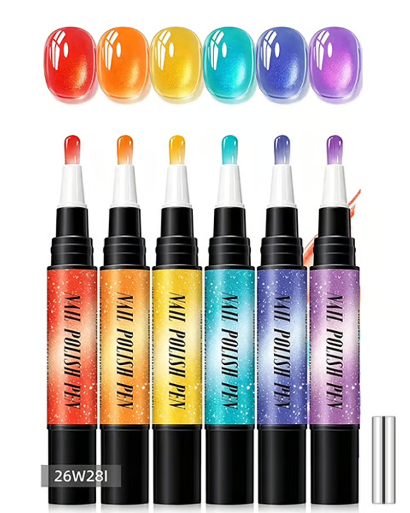 Cat Eye Gel Neglelakk Penne Sett