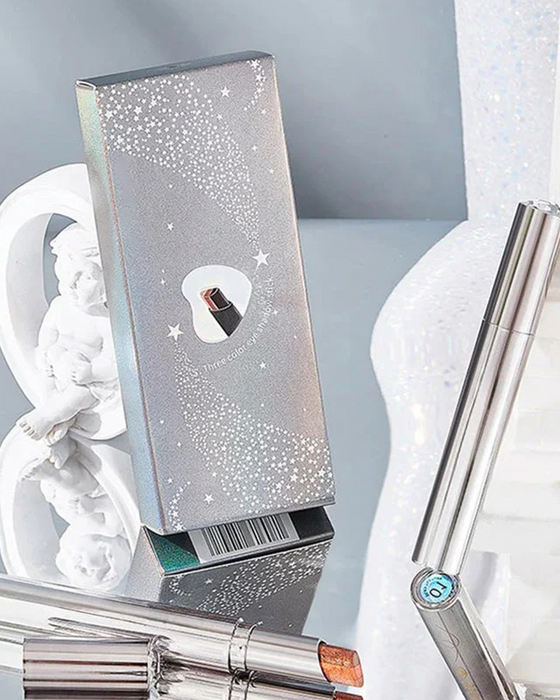 Vanntett Glitrende Øyenskyggestift Med Fargegradient