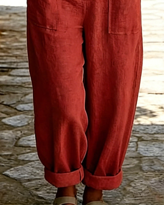 Jumpsuit Avslappet Justerbar