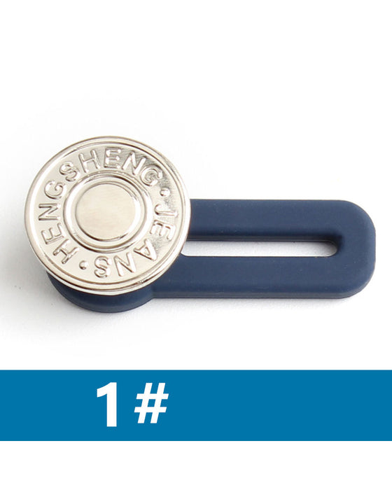 Fjærbelastet Metallknapp For Midjeutvider Til Jeans