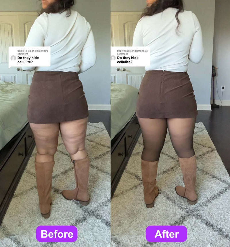 Fôrede Shaping-Leggings Med Én Søm