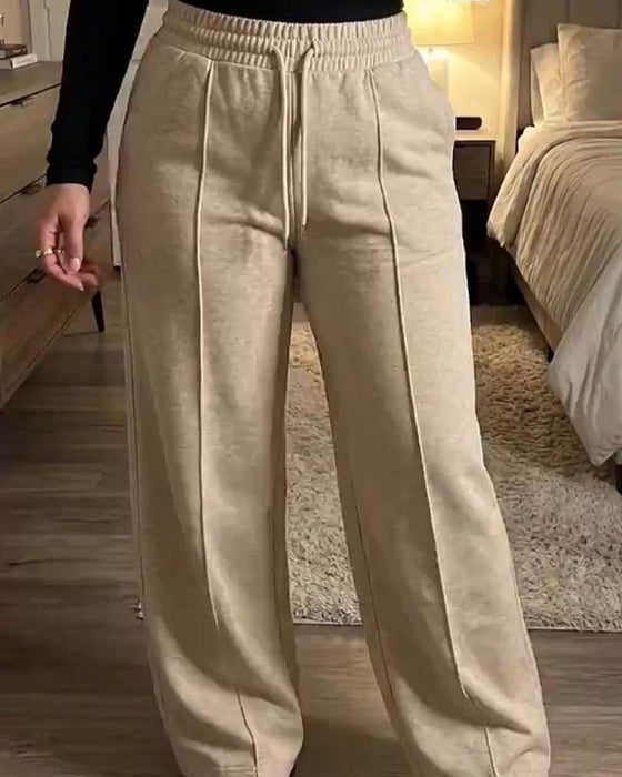 Sweatpants Dragsnor Rett Ben