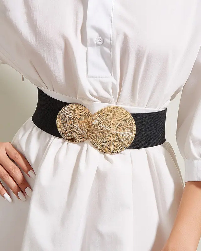 Midjestykke Dobbel Rund Elastisk